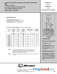 Datasheet JANTX1N4614UR-1 производства Microsemi